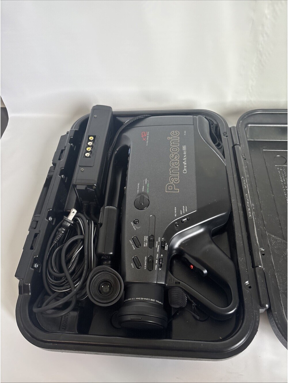 Vintage Movie Camera VHS !! Panasonic Omnimovie - WORKS